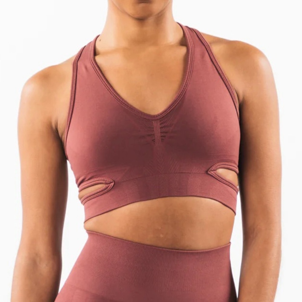 Alphalete Stratus Bra Size S Autumn Color
